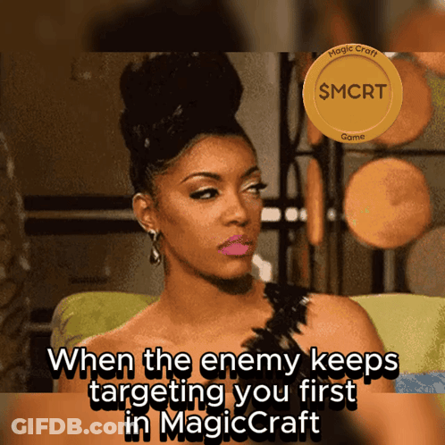 When Enemy Targets You First In Magiccraft GIF