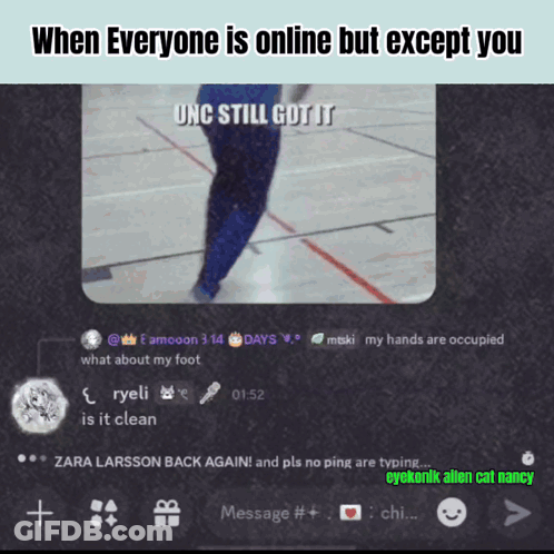 When Everyone Is Online But Except You Unc Still Got It GIF
