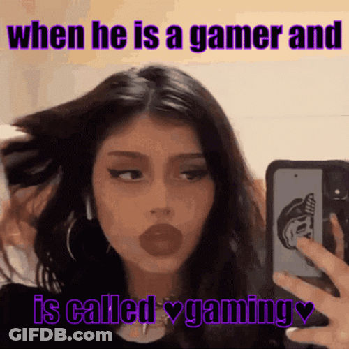When He Is A Gamer GIF