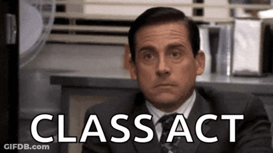 When I Try And Act Interested In Class Smug GIF