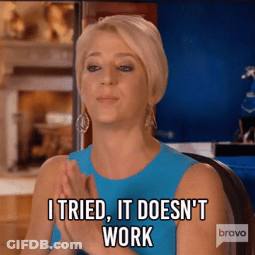 When Keeping It Real Goes Wrong GIF