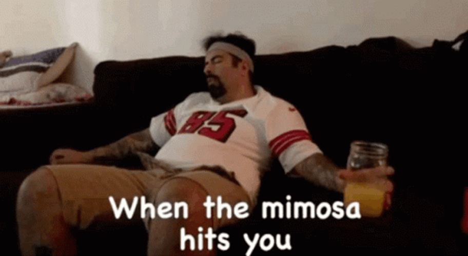 When Mimosa Hits GIF