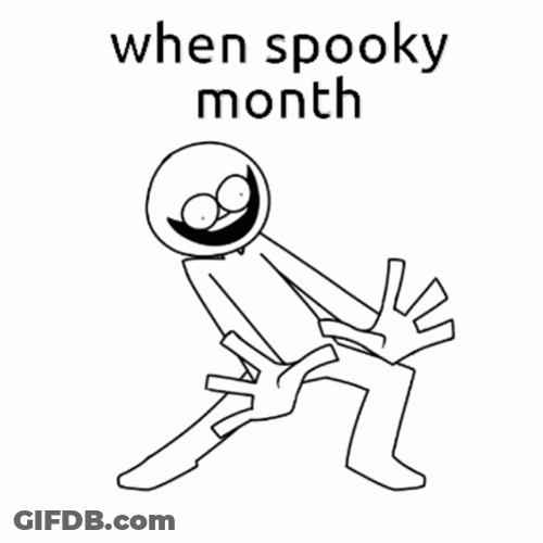 When Spooky Month Dance Like This GIF
