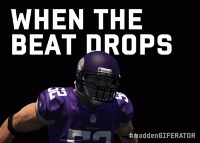 When The Beat Drops Madden GIF