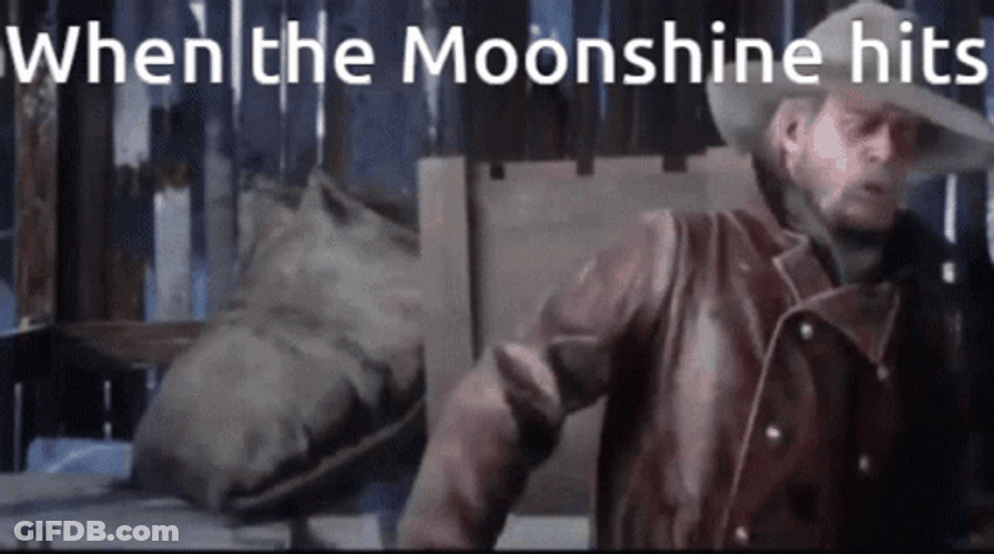 When The Moonshine Hits GIF