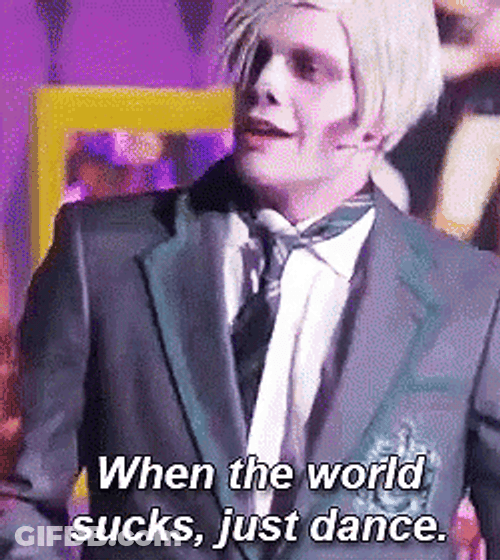 When The World Sucks Just Dance GIF