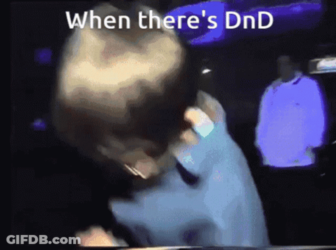 When There's DND Disco Kid GIF