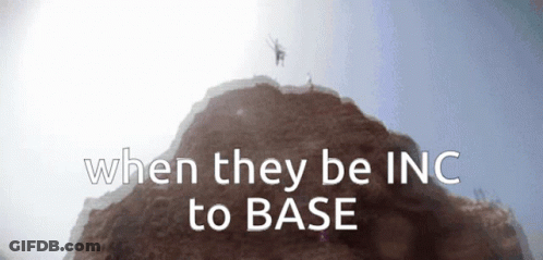 When They Be Inc To Base Is Written On A Rock GIF