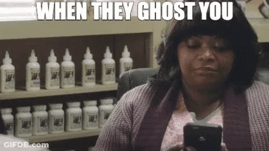 When They Ghosted You GIF