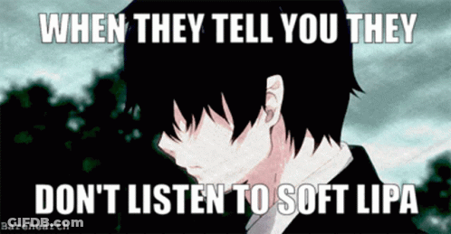 When They Tell You They Don 'T Listen To Soft Lipa GIF
