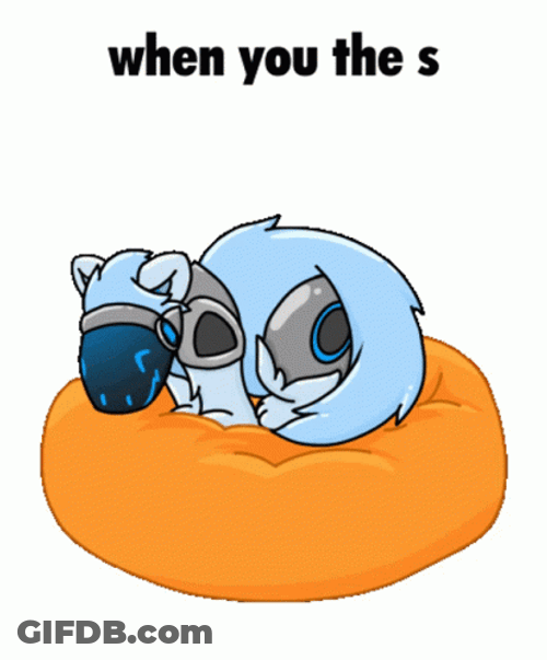 When You Furry Spin Sticker GIF