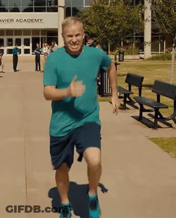 When You Get A Cramp While Running GIF