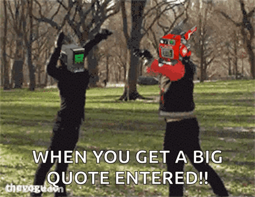 When You Get Big Quote Entered !! GIF