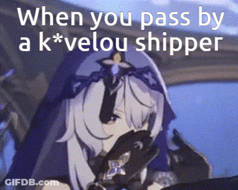 When You Pass By A K * Velou Shipper , GIF