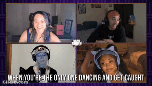 When You're The Only One Dancing GIF