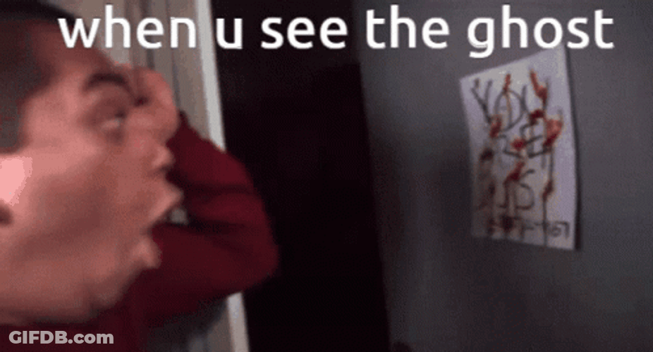 When You See A Ghost GIF