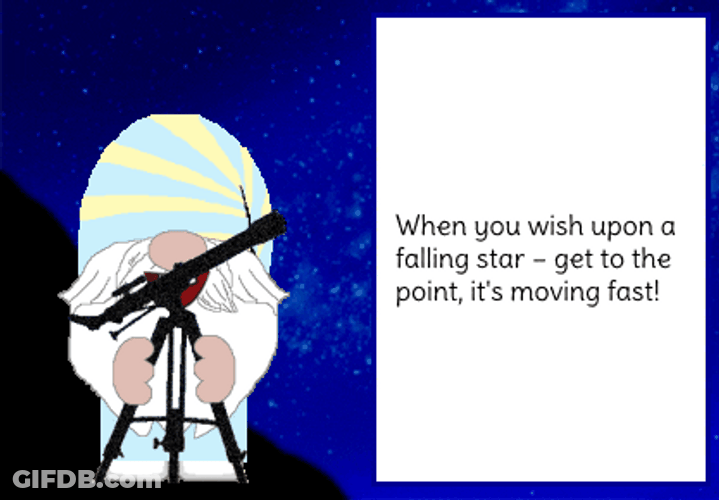 When You Wish Upon A Falling Star GIF