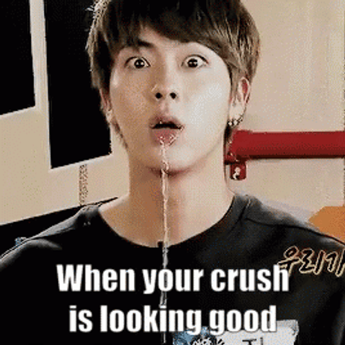 When Your Crush Is Looking Good GIF