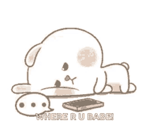 Where Are You Babe I Miss You Puffy GIF