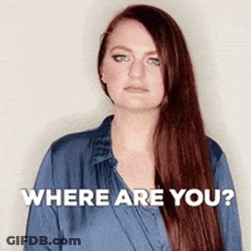 Where Are You Looking Around GIF