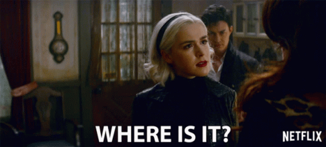 Where Is It Kiernan Shipka GIF