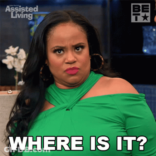 Where Is It Me Leah GIF