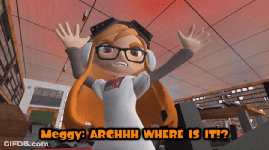 Where Is It Smg Meggy GIF