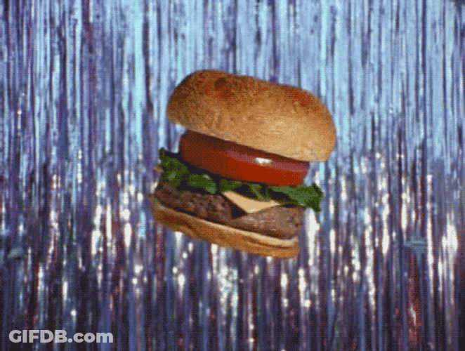 Where's The Beef Burger Rolling GIF