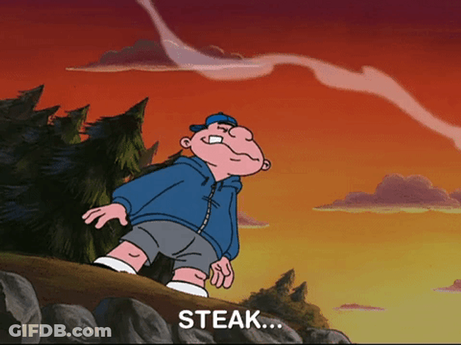 Where's The Beef I Can Smell Steak GIF