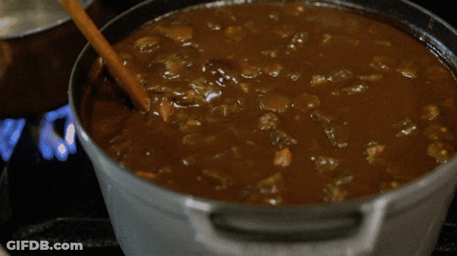 Where's The Beef Stew In Large Pot GIF