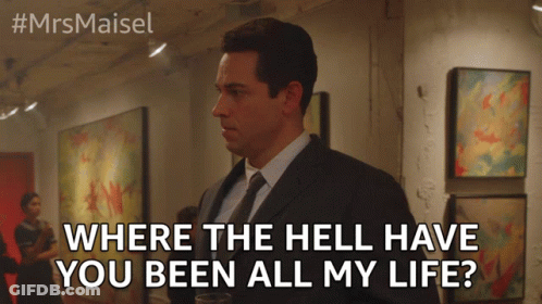 Where The Hell Have You Been All My Life GIF