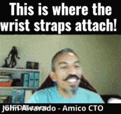 Where Wrist Straps Attach John Alvarezo GIF