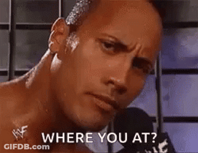 Where You At Dwayne Johnson GIF