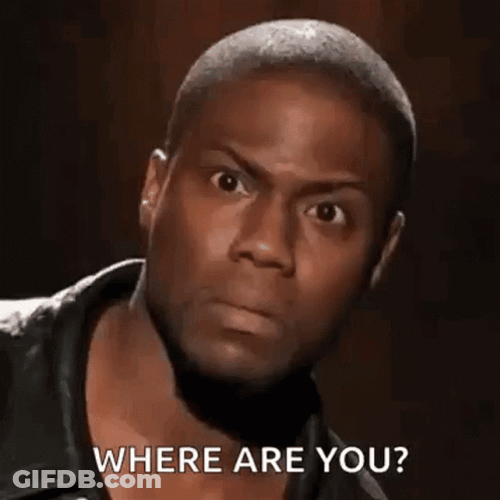 Where You At Kevin Hart GIF
