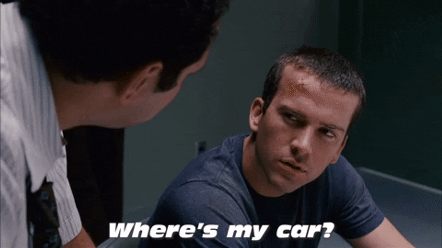 Wheres My Car I Crushed It GIF