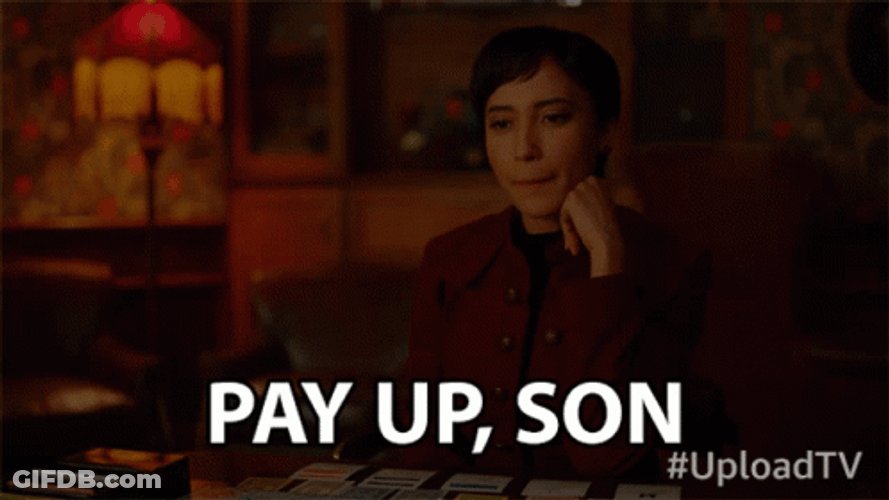 Wheres My Money Andy Allo Pay Up Son GIF