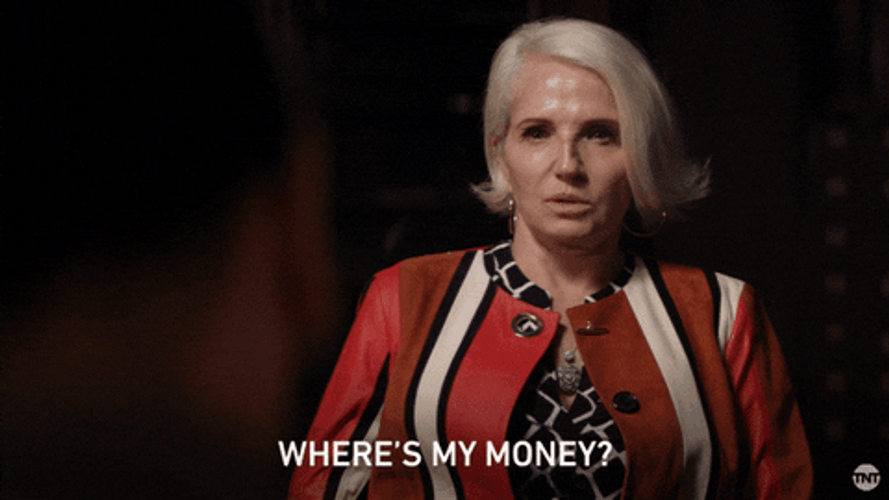 Wheres My Money Sassy Ellen Barkin GIF
