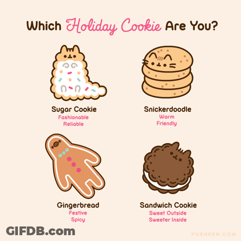Which Holiday Cookie Are You Gingerbread Sugar GIF