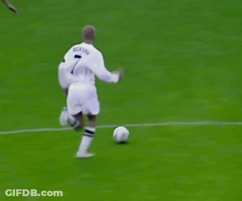 While There 'S Beckham There 'S Always Hope On The Field GIF