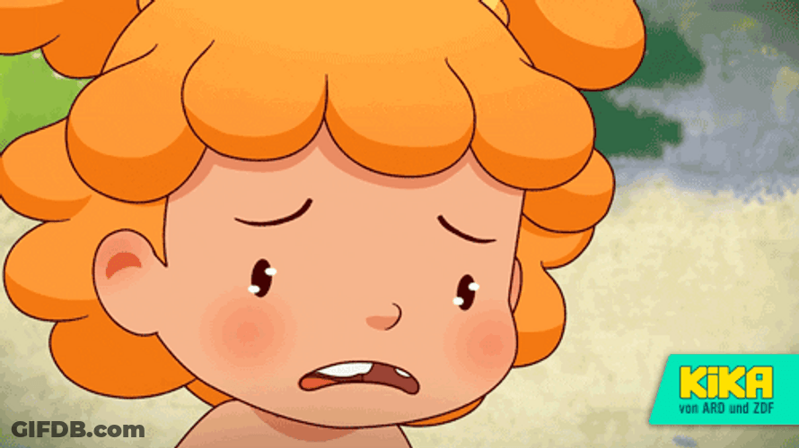 Whining Crying Kika GIF