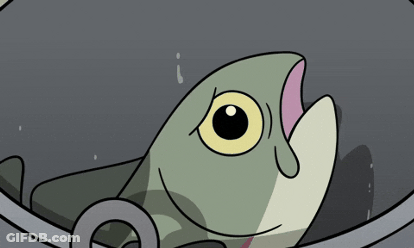 Whining Robotic Fish GIF