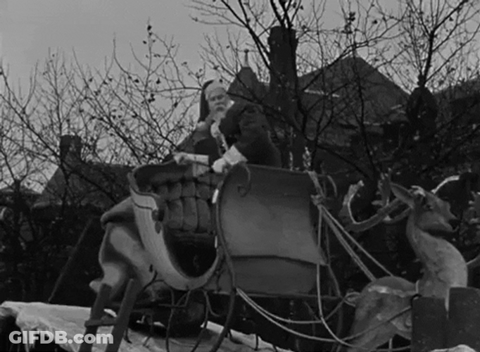 Whip Reindeer Santa Claus Miracle On 34Th Street GIF