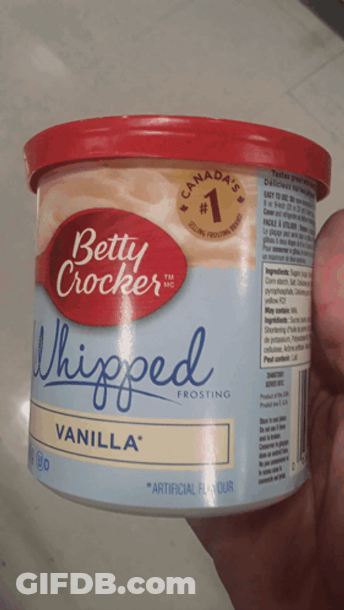 Whipped Vanilla Flavor GIF