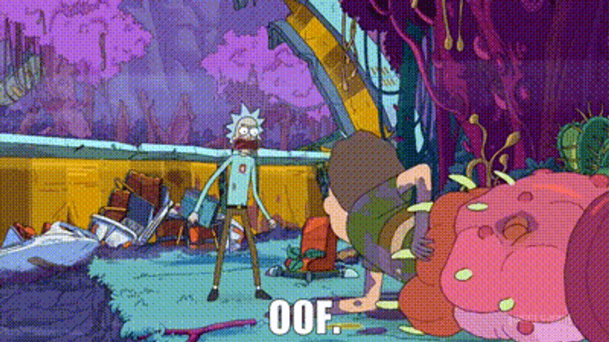 Whirly Dirly Conspiracy Rick And Morty Oof GIF