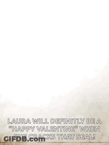 Whiskey Ice Laura Happy Valentine GIF