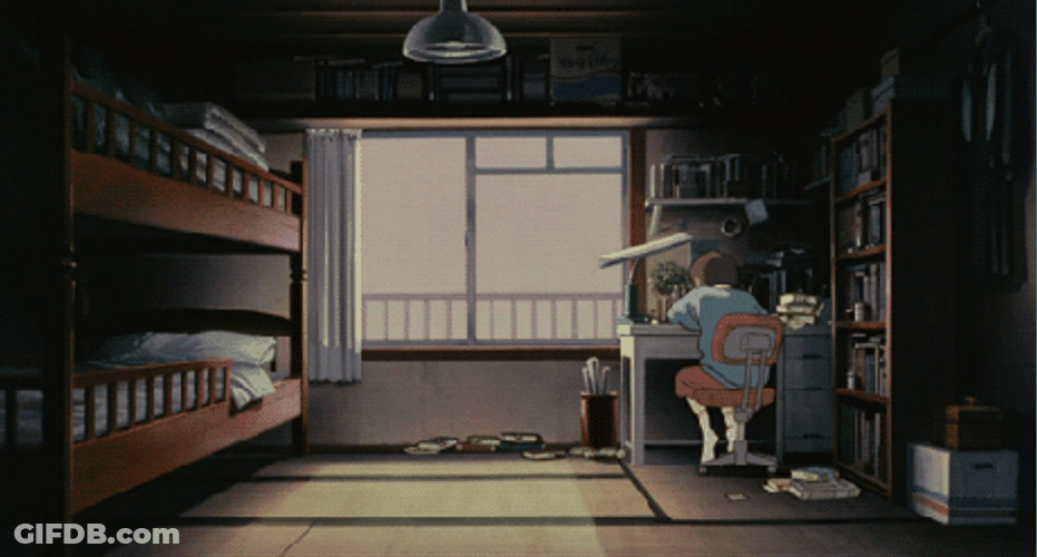 Whisper Of The Heart Mental Breakdown GIF