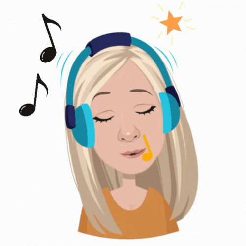 Whistle While Listening To Music GIF
