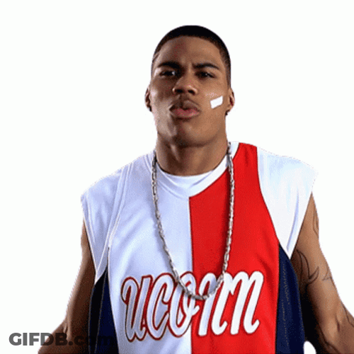 White And Red Shirt Nelly GIF