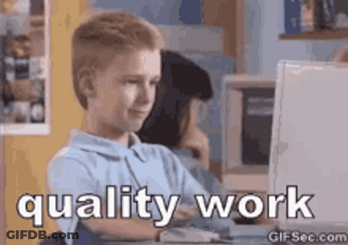 White Boy Use Computer Great Work GIF