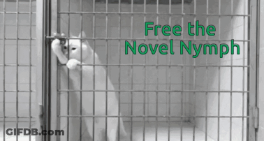 White Cat In Cage Free The Nymph GIF